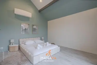 Un ou plusieurs lits dans un hébergement de l'établissement La Villa Bora, 14 pers, 10 min Disneyland Paris