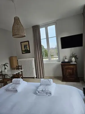 Un ou plusieurs lits dans un hébergement de l'établissement Château de la Follie - Le Halloy