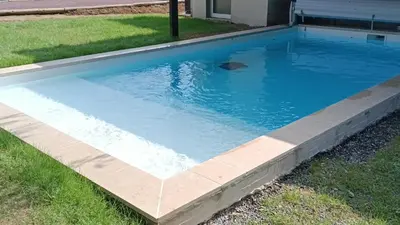 Piscine de l'établissement Maison de famille entière, 4 chambres, 10 couchages, piscine selon période ou située à proximité