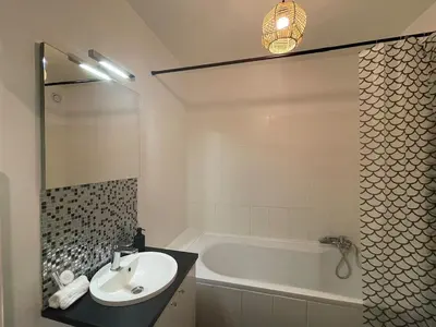 Salle de bains dans l'établissement La Parenthèse