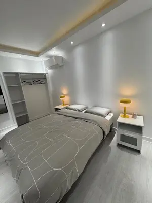 Un ou plusieurs lits dans un hébergement de l'établissement Maison moderne au cœur de la Champagne