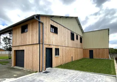 Bâtiment de la maison de vacances