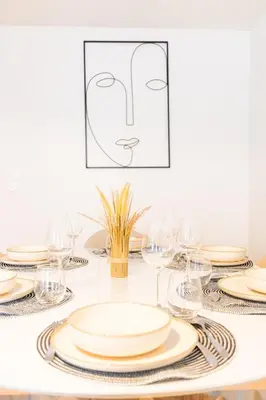 Plan de l'établissement Duplex au coeur du centre