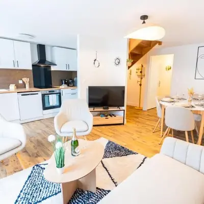 Duplex au coeur du centre
