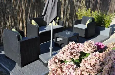Jardin de l'établissement Gite Ty-Coz