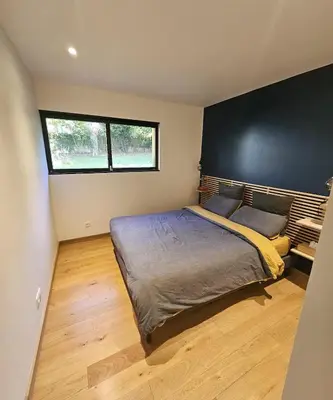 Un ou plusieurs lits dans un hébergement de l'établissement Maison AMY