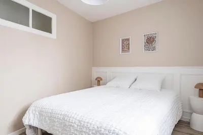 Un ou plusieurs lits dans un hébergement de l'établissement Duplex pour 4 - Hyper centre