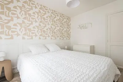 Un ou plusieurs lits dans un hébergement de l'établissement Duplex pour 4 - Hyper centre