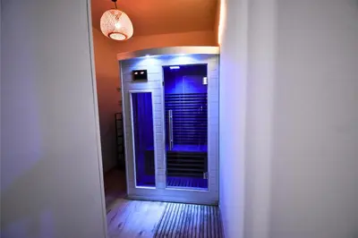 Plan de l'établissement Le Sanctuaire Hirson, Spa Privatif, Sauna