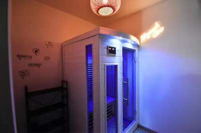 Plan de l'établissement Le Sanctuaire Hirson, Spa Privatif, Sauna
