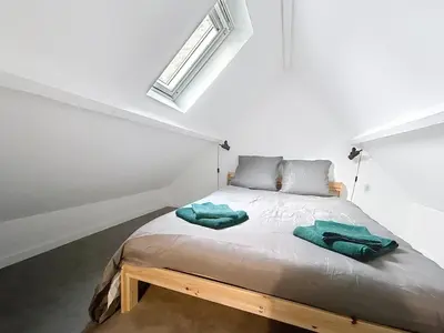 Un ou plusieurs lits dans un hébergement de l'établissement L'Orée - le calme de la forêt - 10 min de Pierrefonds