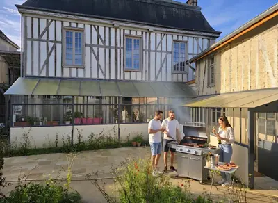 Clients de l'établissement Gîte des Deux Dames de Champagne
