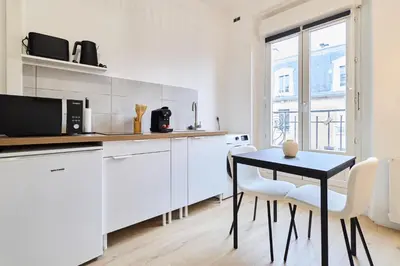 Cuisine ou kitchenette dans l'établissement Le Pinterest