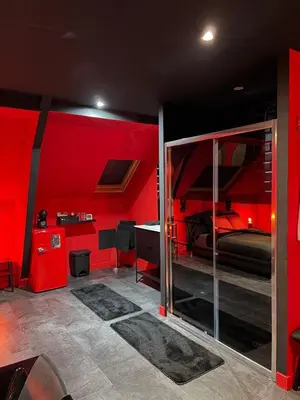 Un ou plusieurs lits dans un hébergement de l'établissement Spa2Luxe - L Interdite