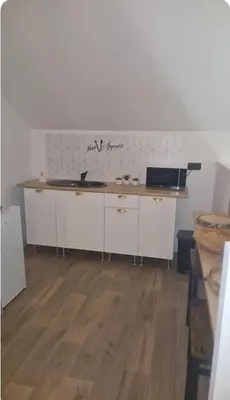 Cuisine ou kitchenette dans l'établissement Ela Loveroomspa