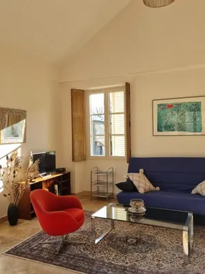 Télévision ou salle de divertissement dans l'établissement Gite du Bois de Lord