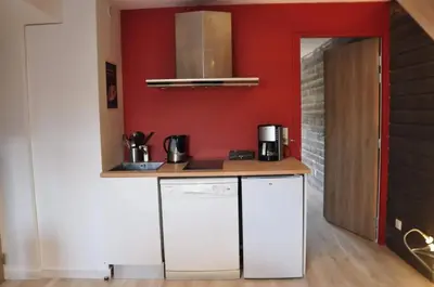 Cuisine ou kitchenette dans l'établissement Appartement cosy à Charleville-Mézières, 60 m² avec vue
