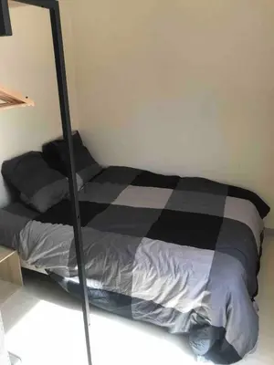 Un ou plusieurs lits dans un hébergement de l'établissement Appartement hyper centre