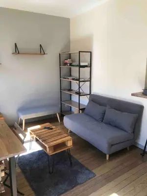 Coin salon dans l'établissement Appartement hyper centre
