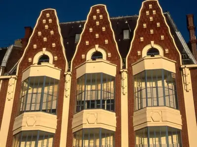 Plan de l'établissement Apartment Privathof Barbecue Stadtzentrum Voltaire by Interhome
