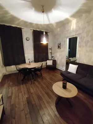 Coin salon dans l'établissement Le Ternaux