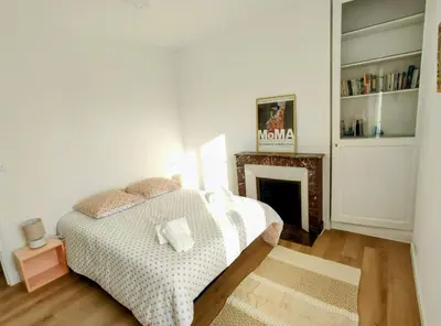 Un ou plusieurs lits dans un hébergement de l'établissement Le Clos Saint-Crépin, votre maison de charme