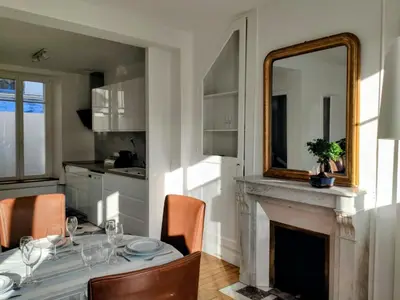 Cuisine ou kitchenette dans l'établissement Le Clos Saint-Crépin, votre maison de charme