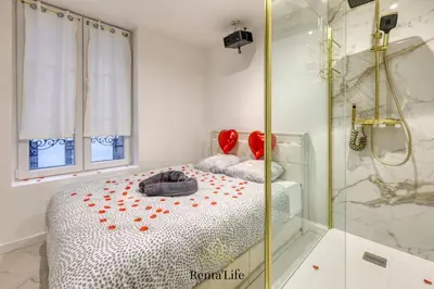 Salle de bains dans l'établissement Meldois Saint Remy - Centre ville - 25 min Disney