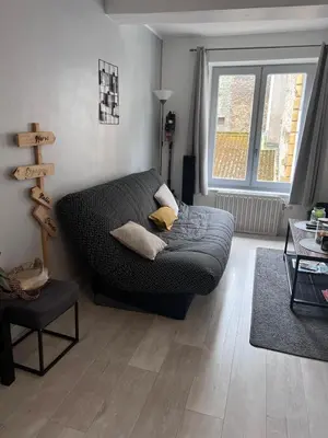 Coin salon dans l'établissement Chez Nath House