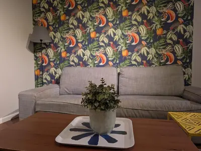 Coin salon dans l'établissement Le 49 Leclerc