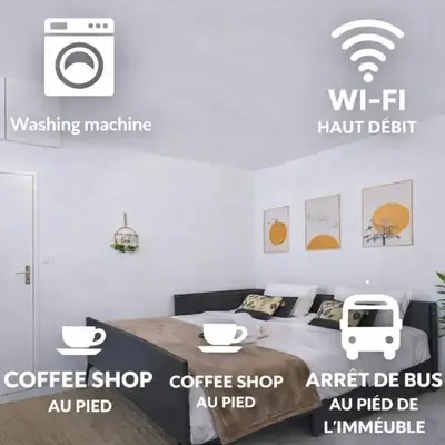 cozy apartment in city