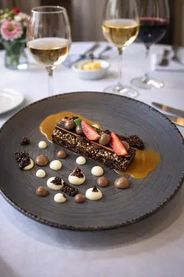 Nourriture dans l'hôtel ou à proximité