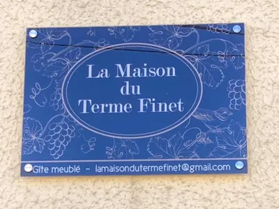 Certificat, récompense, panneau ou autre document affiché dans l'établissement La Maison du Terme Finet - 3 chambres