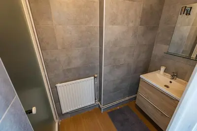 Salle de bains dans l'établissement Pentagone 4 Reims