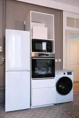 Cuisine ou kitchenette dans l'établissement Les Clés du Chapitre - Hypercentre Cathédrale