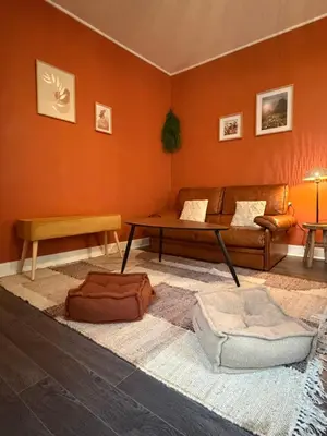 Coin salon dans l'établissement L'instant Nevers