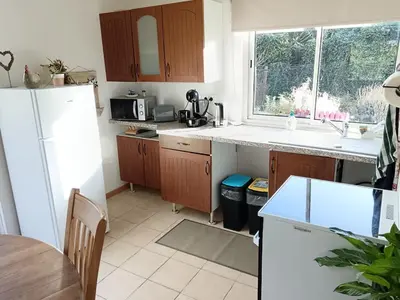 Cuisine ou kitchenette dans l'établissement L'annexe