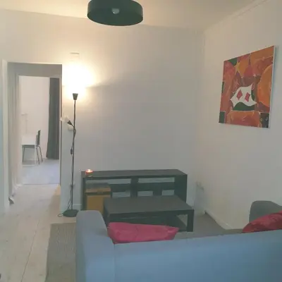Coin salon dans l'établissement Bon séjours