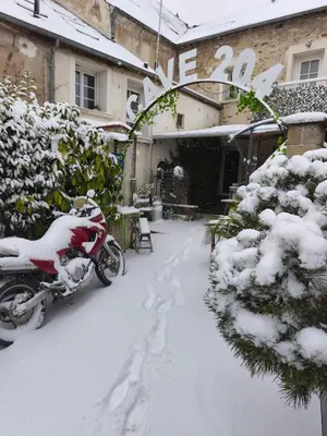 L'établissement Spa et Sauna Le Roosevelt en hiver