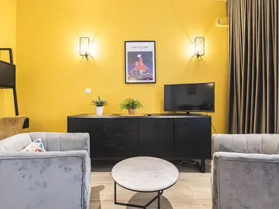 Plan de l'établissement Appartement Moderne Reims Centre avec Parking et WiFi - FR-1-870-9