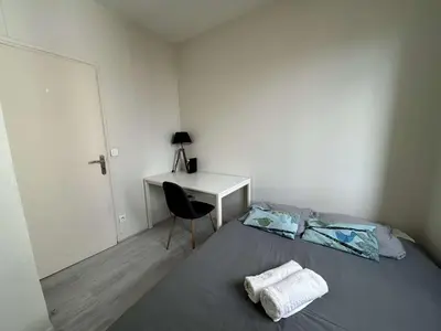 Plan de l'établissement Appartement Confortable & Moderne à Reims - FR-1-870-21