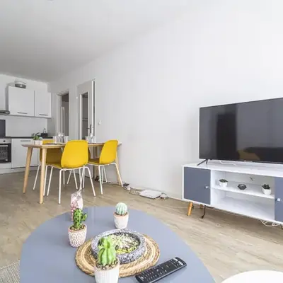 Appartement Lumineux avec WiFi au Cœur de Reims - FR-1-870-25