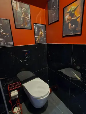 Salle de bains dans l'établissement Hollywood Spa Jacuzzi - Cinéma