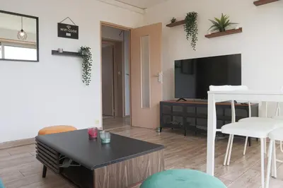 Télévision ou salle de divertissement dans l'établissement Smart Appart, spacious and functional