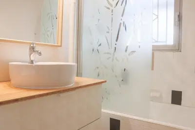 Salle de bains dans l'établissement Smart Appart, spacious and functional