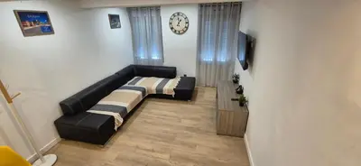 Un ou plusieurs lits dans un hébergement de l'établissement Belle maison au centre d AY, 7 minutes en voiture de l Avenue de Champagne Epernay