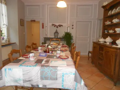 Coin salon dans l'établissement AMBIANCES chambres d 'hôtes
