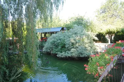 Jardin de l'établissement Les insolites du grand logis
