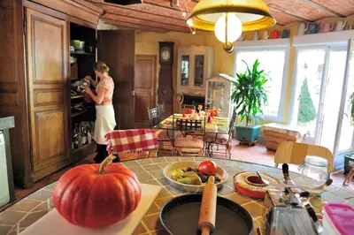 Nourriture dans la maison d'hôtes ou à proximité