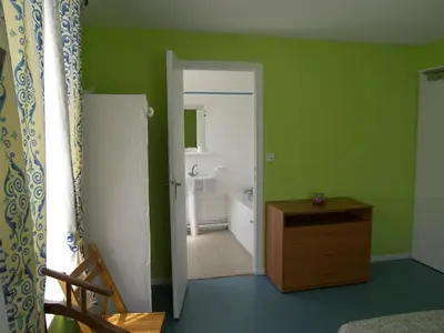Salle de bains dans l'établissement Auberge De L'Omois